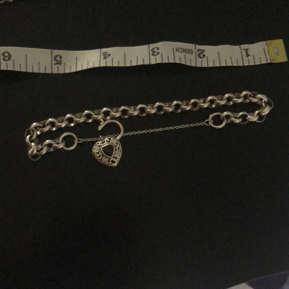Linked Heart Bracelet - Picture 2 of 2